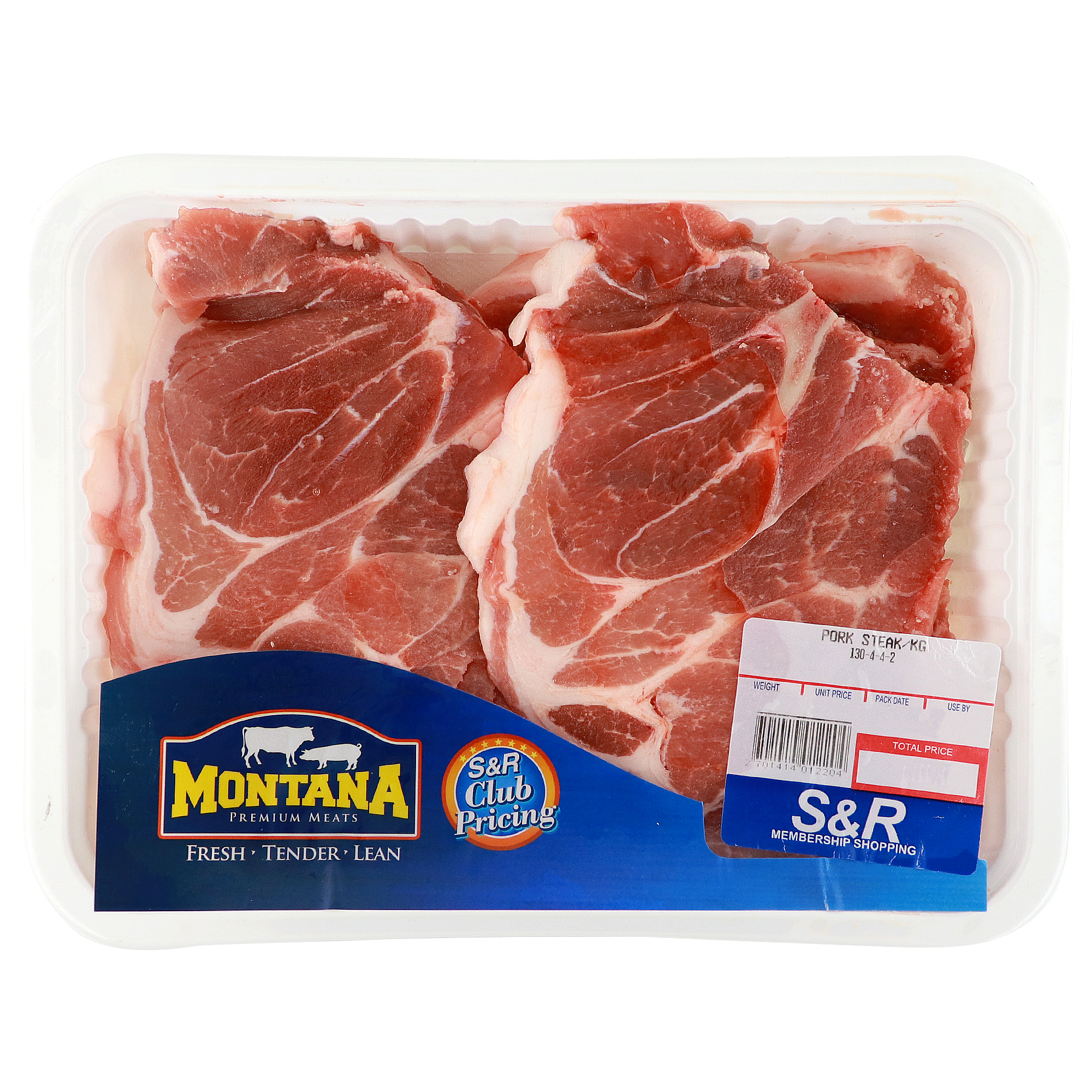 Montana Pork Steak approx. 2kg Montana Pork Steak approx. 2kg